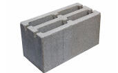 Блок пескобетонный стеновой четырёхпустотный 390x190x188